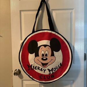 Disney Mickey Mouse Club Red and Black Shoulder Bag